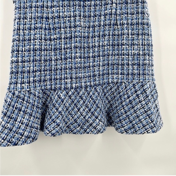 Zara Overall Textured Pinafore Dress Bloggers Favorite - Picture 7 of 12